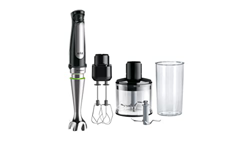 Braun MultiQuick 7 Batidora de Brazo, Control de Salpicaduras, Piezas Aptas para Lavavajillas, Vaso de Plástico sin BPA 600ml, Batidor, Picadora 500 m características