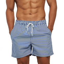 Bañador Natacion Hombre, Shorts de Baño para Hombre, Pantalones Cortos de Playa de Verano de Secado Rápido, Trajes de Baño para Hombres con Forro de M características