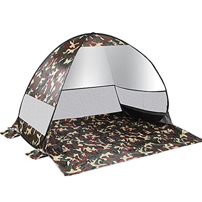 Idefair Carpa de Playa emergente Sun Shelter Automático Anti-UV Sombra Impermeable Carpa instantánea Grande Carpa de Campamento al Aire Libre para niñ