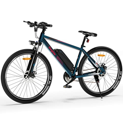 Bicicleta electrica Eleglide M1, Bicicleta de montaña, Bicicleta Adulto de 27.5", e Bike MTB batería 7,5 Ah, Shimano transmisión - 21 velocidades… características