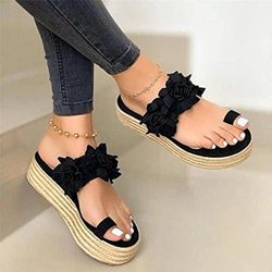 DZQQ Sandalias de Mujer   Zapatos de cuña para Mujer Sandalias de tacón Alto Zapatos de Verano 2021 Flip Flop Chaussures Femme Platform en oferta