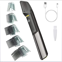 5 en 1 Tit de titanio Tipo de corte Herramienta de corte, Cuerpo recargable USB Afeitadora para el cabello y Groome, Hombres Trimmer inalámbrico Corte en oferta