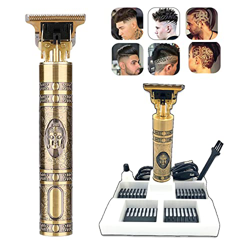 Maquina Cortar Pelo Profesional Hombre, Recortadora de Barba Eléctrica,USB Recargable,4 Peines,Apto para el Hogar y Peluqueros con Base Organizador in en oferta