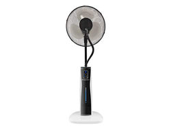 Beper VE.510 - Ventilador Nebulizador, Silencioso, Oscilante, 3 velocidades y 3 Modalidades, con Temporizador y Ruedas, Mist Fan, Blanco y Negro precio
