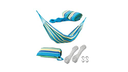 Hamaca Colgante Ultra Ligera y Resistente para Camping. Hamaca Jardin Exterior 200kg Capacidad.(x2 enganches Resistentes) Hamaca de jardín Colgante Fu precio
