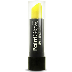 NET TOYS Barra de Labios Neón - Amarillo | Lápiz de Labios Brilla Rayos UVA | Lápiz Labial Luz Negra | Pintalabios Brilla en la Oscuridad características