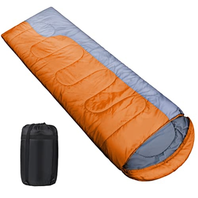 Saco de Dormir, 220 x 80 cm 1 kg Saco de Dormir de Camping Saco de Dormir Adultos, Bolsa de Dormir para Primavera Verano y Otoño, Saco de Dormir Ultra