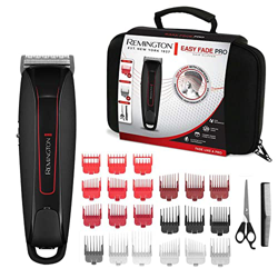 Remington Hc550 Easy Fade Pro Maquina de Cortar Pelo, Cortapelos Resistente al Agua con Cuchillas Extraíbles, con o sin Cable, Cuchillas Autoafilables características