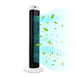 HENGMEI 45W Ventilador de Torre con Mando a Distancia con 3 velocidades, oscilación de 70°, Velocidades 3 Modos precio