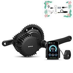 BAFANG Mid Motor 250W 350W 500W 750W 1000W BBS01B BBS02B BBS-HD 36V 48V 52V, Kit de Conversión de Bicicleta Eléctrica para Bicicleta de Montaña, Panta precio