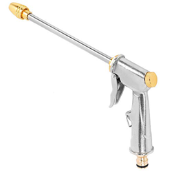Pistola de pulverización de agua de alta presión Boquilla de latón de manguera larga Lavado de coches ajustable Lavadora de riego de jardín Pistola de en oferta