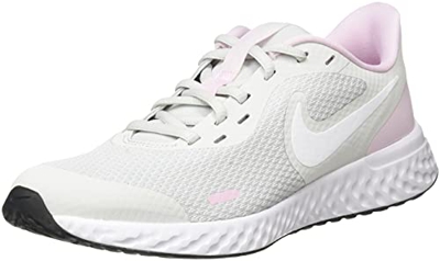 Nike Revolution 5 (PSV), Zapatos, Photon Dust/White-Pink Foam, 33 EU