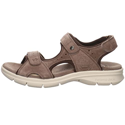 PANAMA JACK Sandalias de Hombre Salton C27 Velour Piedra/Stone 44 EU