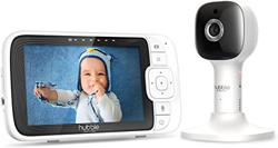 Hubble Pal Cloud Video, monitor de bebé conectado HD inteligente de 5 pulgadas con cámara digital con giro, inclinación y zoom - Blanco características