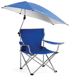 Silla de la sombrilla,Silla Plegable Plegable del Campo del toldo, Silla Plegable al Aire Libre portátil con el Paraguas Desmontable, para Acampar al  precio