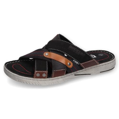 Dockers by Gerli Sandalias clásicas para hombre, zapatos de verano para hombre., Negro 100., 44 EU