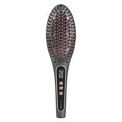 Cecotec Cepillo Alisador Eléctrico Iónico Bamba InstantCare 1100 Smooth Brush. Revestimiento de Cerámica y extracto de Aguacate, Temperatura hasta 220 en oferta