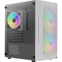 TRINITYMINIWHV3 Caja Gaming Micro ATX Cristal Templado 3xVentiladores RGB Blanco, Cajas de torre características