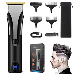 Maquina Cortar Pelo Profesional, Cortapelos Hombre Multifuncional, Recortadora con Carga USB, Maquinilla Inalámbrica con 4 Peines guía, Para Uso de Ho precio