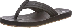 Quiksilver Carver Nubuck-Sandals For Men, Zapatos de Playa y Piscina Hombre, Negro (Solid Black Sbkm), 42 EU en oferta