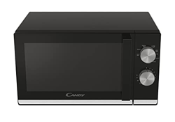Candy New Timeless CMG20TNMB, Microondas con Grill, 20L, 1200W, 6 Niveles de Potencia, 3 Programas Combinados, Alerta Acústica Fin Cocción, Plato 24,5 características