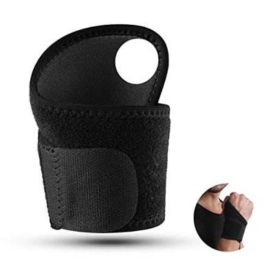 2 Piezas muñequeras Padel,muñequeras Crossfit,uñequeras Deportivas, Muñequeras, Muñequeras con Banda Hombre y Mujer para Levantar de Pesas