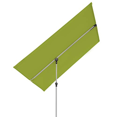 Doppler Active – Parasol rectangular ideal para el balcón – más protección visual – 180 x 130 cm