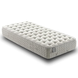 DON DESCANSO - Colchón Muelle Esacado de Muelles Ensacados Galana 90x190cm con Viscoelástica Gel, Tejido Strech Cashmere y Tejido 3D Transpirable. Alt características
