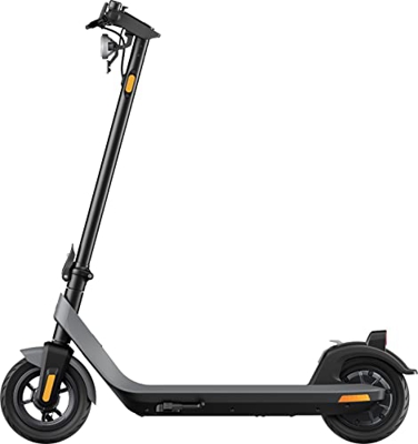 NIU Patinete Eléctrico para Adultos, 300W de Potencia Gran Autonomía de 40km, Velocidad Máx. 25km/h, Neumáticos sin Cámara de 10", Frenos Dobles, Scoo