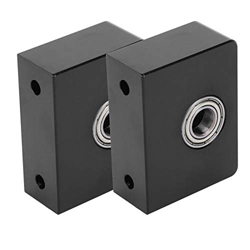 Bloque de Aluminio del Eje Z de 2 Piezas, Soporte de cojinete de Barra Z, Soporte de cojinete de Barra Z de Metal, para CR10 / CR10 S/Ender-3 precio