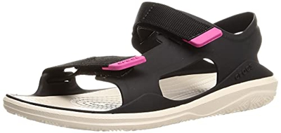Crocs Swiftwater Expedition, Sandalias, Mujer, Adulto, 206541, Negro, 36/37 EU