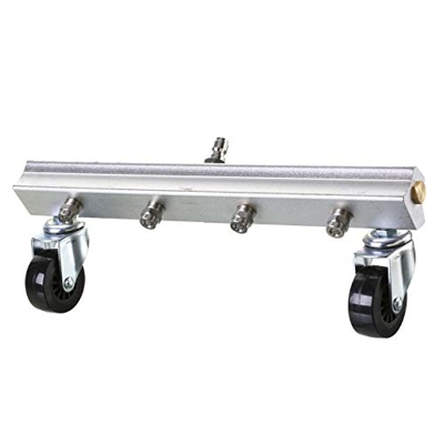 M MINGLE Escoba de agua para lavadora a presión, limpiador de lavadora de 33 cm, barrido de entrada, acera, cubierta, 4000 PSI