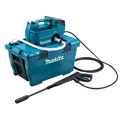 Hidrolimpiadora de agua fría 18Vx2 80bar 50L BL marca Makita en oferta