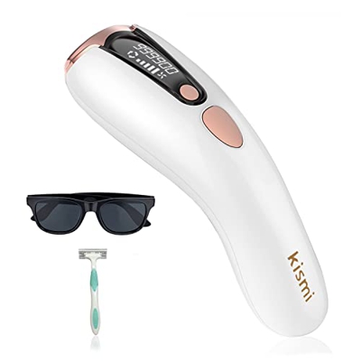 Depiladora Laser Kismi IPL Depiladora Luz Pulsada Mujer Hombre 999,900 Flashes Sistemas de Laser Depilacion Indoloro Dispositivo Profesional para Pier