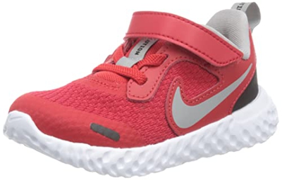 Nike Revolution 5, Zapatos de Tenis Unisex niños, Rosso, 28.5 EU