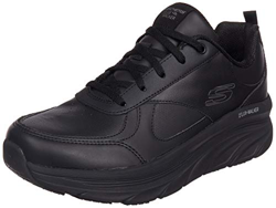 Skechers D'Lux Walker-Timeless Path, Zapatillas Mujer, Negro BBK Black Leather Trim, 39 EU características