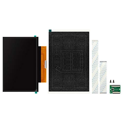 ANYCUBIC Pantalla LCD 8,9 pulgadas Monocromática fotocurado para Photon Mono X Impresora 3D de resina Pantalla 330 * 272 * 82mm con pegatina protector