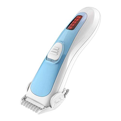 Leikance - Cortador de pelo para bebé, impermeable, recargable, con peines y esponja para el pelo, kit de herramientas