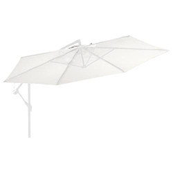 vidaXL Tela de Repuesto para Sombrilla Parte Superior Dosel Lona Recambio Jardín Patio Terraza Balcón Parasol Refugio Impermeable Gris Antracita 300cm características