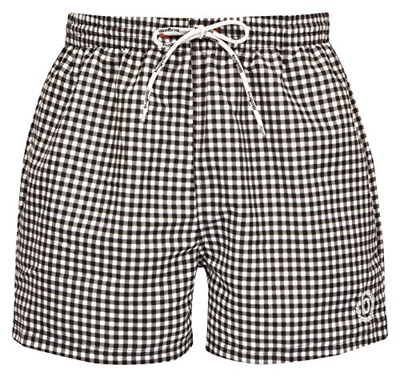 Bugatti – Bañador para hombre en color azul marino, Negro / Gris, Turquesa o Rojo, diseño moderno negro XXXL