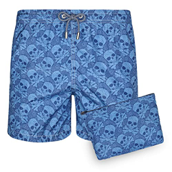 Blue coast yachting Bañador para Hombre Estampado y Secado Rápido características