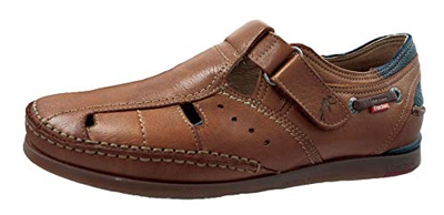 Fluchos Mariner 9882 Tornado libano - Sandalia de Piel con Plantilla Extraible (41 EU)