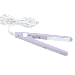 plancha de pelo 2 en 1,mini plancha de pelo cerámica Adecuado para cabello rizado, cabello liso, cabello corto, flequillo tamaño mini viaje uso en el  precio
