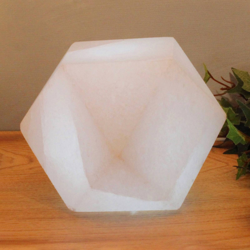 Lámpara de sal LED White Line Diamant, USB precio