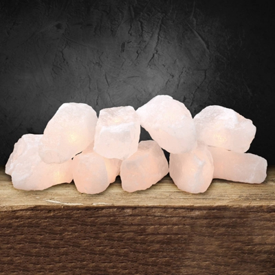 Cadena de luces White Line cristales 10 piezas