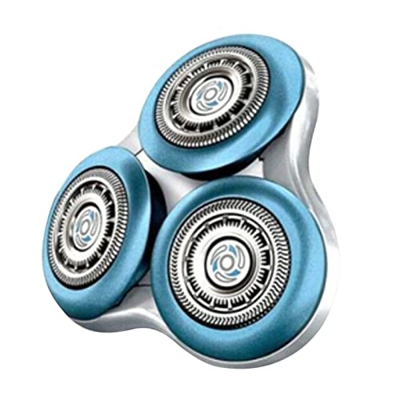 Layhou cabezales de cuchilla para afeitadoras, cabezales de afeitado eléctricos lavables, repuesto para No-relco RQ12 + SH70 H90 s7000 S7310S7530