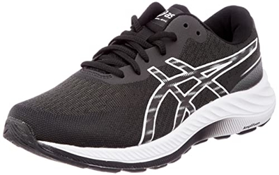 Asics Gel-Excite 9, Running Shoe Mujer, Black/White, 38 EU