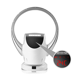 LMDX Super Silencioso Ventilador Sin Aspas - Ventiladores De Pared con Mando,Bajo Consumo,Oscilación,Seguro para Niños Y Mascotas,Ventilador Pie precio