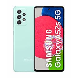 Samsung Smartphone Galaxy A52s 5G con Pantalla Infinity-O FHD+ de 6,5 Pulgadas, 6 GB de RAM y 128 GB de Memoria Interna Ampliable, Batería de 4500 mAh en oferta