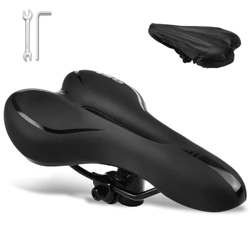 Sillín de Bici de Gel,VOTUKU Sillin Bicicleta Montaña,Cómodo Asiento Ergonómico de Bici de Gel Impermeable y Transpirable,para MTB,Bicicleta de Carret precio